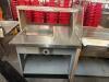 DUKE 37" STAINLESS COUNTER W/ SINGLE WELL HOT FOOD / SOUP WARMER. - 2