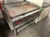 STAR MAX 36" THERMOSTATIC FLAT GRILL W/ STAINLESS EQUIPMENT STAND - 3