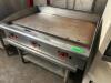 STAR MAX 36" THERMOSTATIC FLAT GRILL W/ STAINLESS EQUIPMENT STAND - 5