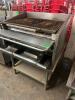 MAGIC KITCHEN 36" LAVA ROCK / WOOD BURNING CHARBROILER W/ STAINLESS STANDS. - 4