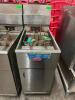 PITCO 40 LB. GAS DEEP FRYER W/ BASKETS