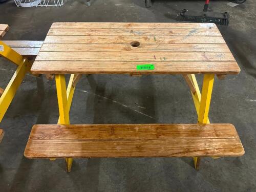 36" MINI WOODED KIDS PICNIC TABLE