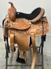 WESTERN BARREL RACING SHOW HORSE SADDLE WITH TACK SET - 4