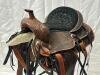 WESTERN BARREL RACING SHOW HORSE SADDLE WITH TACK SET