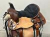 WESTERN BARREL RACING SHOW HORSE SADDLE WITH TACK SET