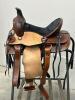 WESTERN BARREL RACING SHOW HORSE SADDLE WITH TACK SET - 9