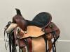 WESTERN BARREL RACING SHOW HORSE SADDLE WITH TACK SET - 2