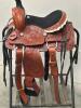WESTERN BARREL RACING SHOW HORSE SADDLE WITH TACK SET - 4