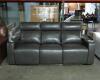 GREYMEL LEATHER POWER RECLINING SOFA W/ WIRELESS CHARGER - 4