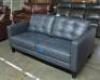 PEZLEY LEATHER LOVESEAT - 2