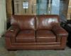 MYARS 69" LEATHER LOVESEAT - 2