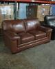 MYARS 69" LEATHER LOVESEAT - 3