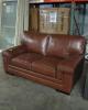 MYARS 69" LEATHER LOVESEAT - 4