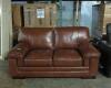 MYARS 69" LEATHER LOVESEAT - 5