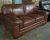 MYARS 69" LEATHER LOVESEAT - 6