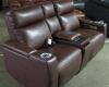 GREYMEL LEATHER POWER RECLINING LOVESEAT WITH WIRELESS CHARGER - 7