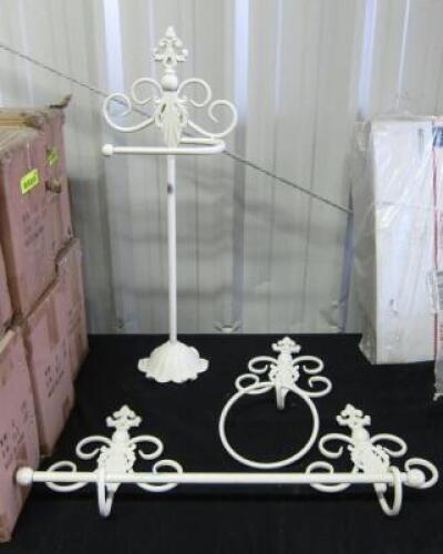(2) - 3 PC. BATHROOM HARDWARE SETS