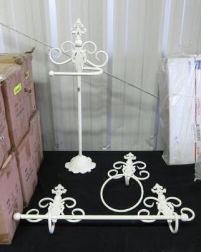 (2) - 3 PC. BATHROOM HARDWARE SETS