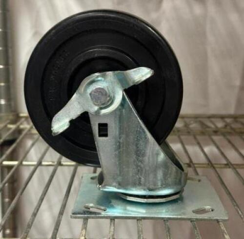 (4) - HEAVY DUTY CASTERS WITH HARDWARE