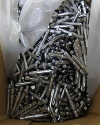 BOX OF DRILL BITS