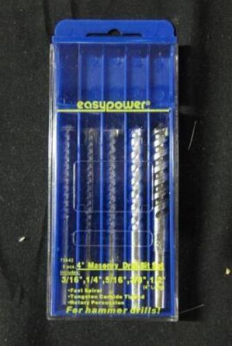 (2) - 4" MASONRY DRILL BIT SETS