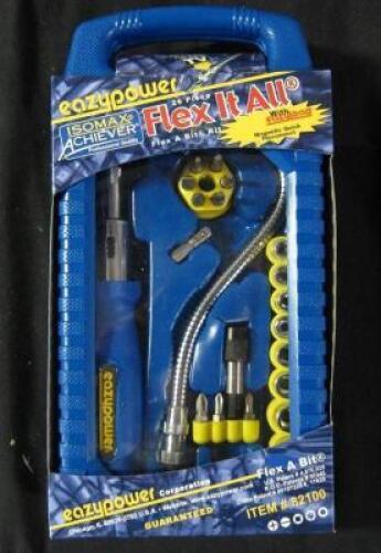 26 PC. FLEX IT ALL SCREWDRIVER AND BIT SET WITH HARD CASE