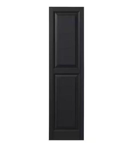 PAIR OF RAISED PANEL SHUTTERS