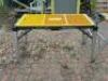 ADJUSTABLE WORK PLATFORM / BENCH WITH ELECTRIC PLUGS - 3