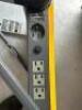 ADJUSTABLE WORK PLATFORM / BENCH WITH ELECTRIC PLUGS - 6