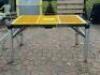 ADJUSTABLE WORK PLATFORM / BENCH WITH ELECTRIC PLUGS - 2
