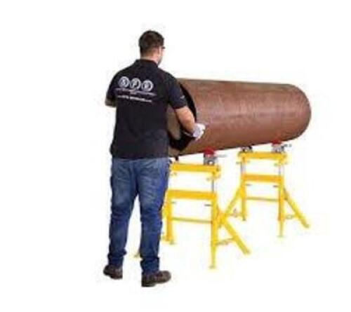DESCRIPTION: (2) PRO ROLL BRAND/MODEL: BB SUMNER #4375 INFORMATION: YELLOW, 5290 LB MAX CAPACITY SIZE: 29" HEIGHT RETAIL$: $95.86 EA QTY: 2