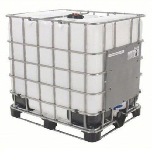 DESCRIPTION: (1) LIQUID STORAGE CONTAINER BRAND/MODEL: PRODUCT NUMBER #5MTG9 INFORMATION: IBC-275, 2 IN DRAIN, STEEL, NPT SIZE: 40 IN X 46 1/2 IN X 48
