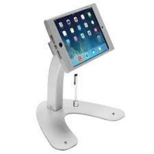 DESCRIPTION: (1) ANTI-THEFT SECURITY KIOSK STAND BRAND/MODEL: CTA INFORMATION: FOR IPAD, STYLUS PEN INCLUDED RETAIL$: $109.99 EA QTY: 1
