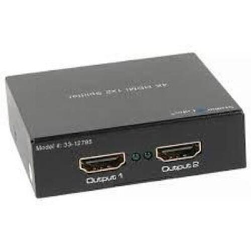 DESCRIPTION: (2) HDMI SPLITTER BRAND/MODEL: STELLAR LABS #33-12785 INFORMATION: 1 X 2 SPLITTER, 4K RETAIL$: $33.29 EA QTY: 2