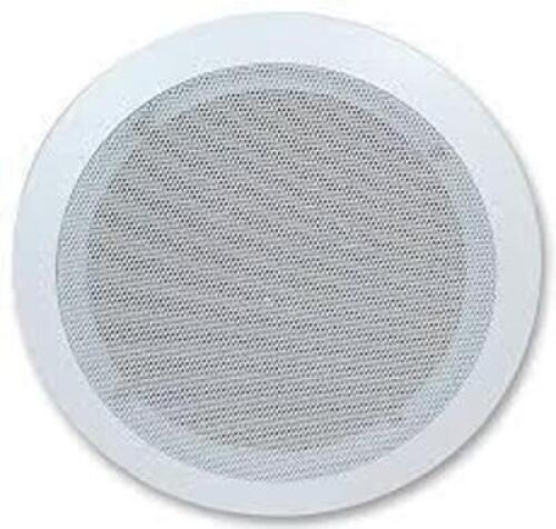 DESCRIPTION: (1) CEILING SPEAKER BRAND/MODEL: MCM AUDIO #50-14020 INFORMATION: WHITE RETAIL$: $14.00 EA QTY: 1