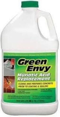 DESCRIPTION: (2) MURIATIC ACID BRAND/MODEL: GREEN ENVY SIZE: 1 GALLON RETAIL$: $26.94 EA QTY: 2