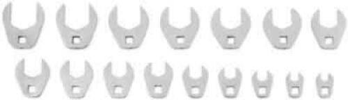 DESCRIPTION: (1) CROWFOOT WRENCH SET BRAND/MODEL: PROTO #J49000MCF INFORMATION: 16 PIECES, 9-24 MM SIZE: 3/8" RETAIL$: $408.15 EA QTY: 1