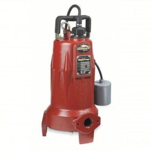 DESCRIPTION: (1) GRINDER PUMP BRAND/MODEL: LIBERTY PUMPS #5YU10 INFORMATION: 2 HP 208/230V AC SIZE: 25' RETAIL$: 2198.89 QTY: 1