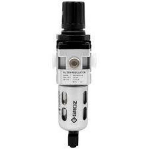 DESCRIPTION: (1) FILTER REGULATOR COMBINATION BRAND/MODEL: GROZ AIR INFORMATION: METAL BOWL RETAIL$: $115.99 EA QTY: 1