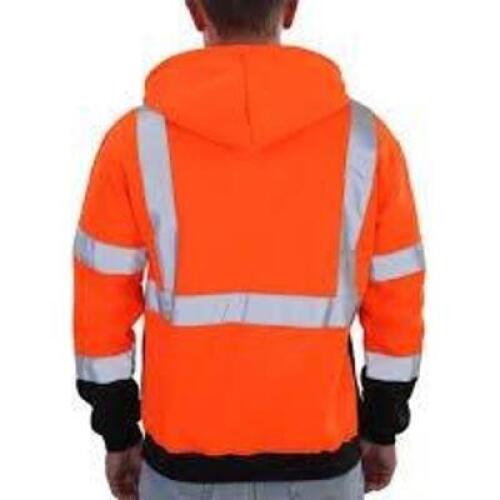DESCRIPTION: (1) SAFETY SWEATSHIRT, TYPE 4 BRAND/MODEL: WESTROCK #20937868 INFORMATION: CLASS 3, PROOF ID, ORANGE SIZE: MEDIUM RETAIL$: $38.00 EA QTY: