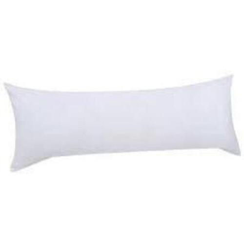 DESCRIPTION: (1) BODY PILLOW BRAND/MODEL: MAINSTAYS INFORMATION: WHITE SIZE: 20" X 54" RETAIL$: $10.44 EA QTY: 1