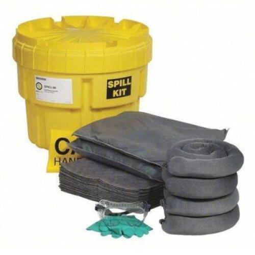 DESCRIPTION: (1) SPILL KIT BRAND/MODEL: SPILLTECH #443U16 INFORMATION: 16 GAL VOLUME ABSORBED PER KIT, (1) PR GLOVES/(1) PR GOGGLES, DRUM SIZE: 20 GAL