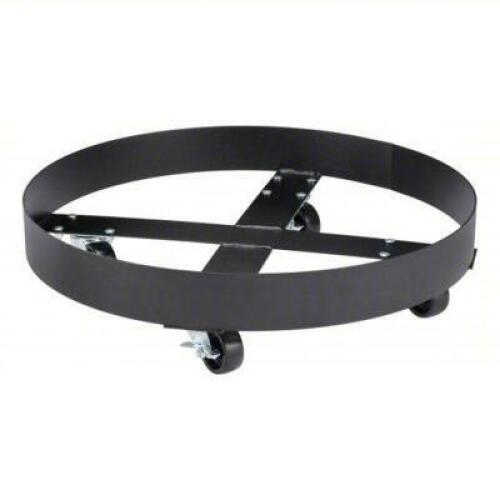 DESCRIPTION: (1) DRUM DOLLY BRAND/MODEL: EAGLE #3KN35 INFORMATION: 1,000 LB LOAD CAPACITY, FOR 95 GAL CONTAINER CAPACITY, ROUND, (4) SWIVEL, RUBBER SI