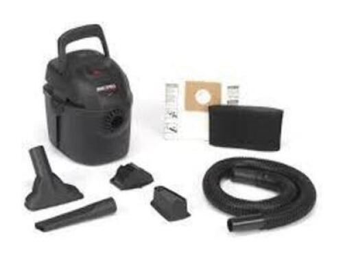 DESCRIPTION: (1) SHOP VACUUM BRAND/MODEL: SP-VA82081 INFORMATION: MUST COME IN AND INSPECT RETAIL$: $191.63 EA QTY: 1