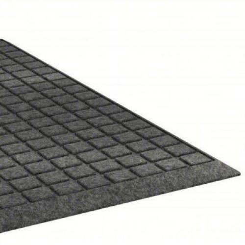 DESCRIPTION: (1) ENTRANCE MAT BRAND/MODEL: CONDOR #38ZA84 INFORMATION: WAFFLE, INDOOR, HEAVY, 3/8 IN THICK, POLYPROPYLENE, RUBBER, GRAYS SIZE: 4 FT X