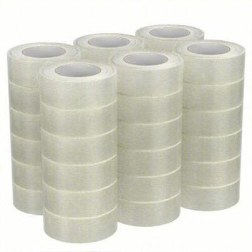 DESCRIPTION: (1) BOX OF (30) ROLLS OF CARTON SEALING TAPE BRAND/MODEL: SHURTAPE #24K278 INFORMATION: CLEAR, 1.8 MIL THICK SIZE: 2 IN X 110 YD RETAIL$: