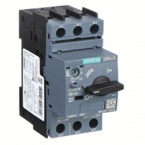 DESCRIPTION: (2) MANUAL MOTOR STARTER BRAND/MODEL: SIEMENS #13L141 INFORMATION: NON-REVERSING, 3 POLES, 4 A, THERMAL PROTECTION, SELECTOR SWITCH RETAI
