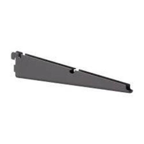 DESCRIPTION: (1) SET OF (10) SHELF BRACKETS BRAND/MODEL: ELFA INFORMATION: MATTE GRAY SIZE: 30" X 12" RETAIL$: $170.00 EA QTY: 1