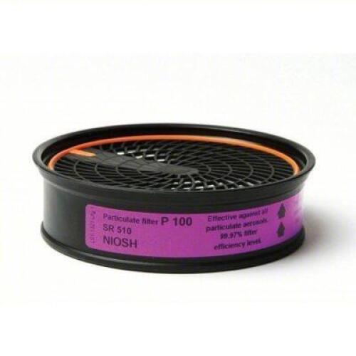 DESCRIPTION: (6) FILTERS BRAND/MODEL: SUNDSTROM SAFETY #6GGU2 INFORMATION: P100, MAGENTA COLOR, SUNDSTROM SR221, PUSH TO CONNECT RETAIL$: $116.18 EA Q