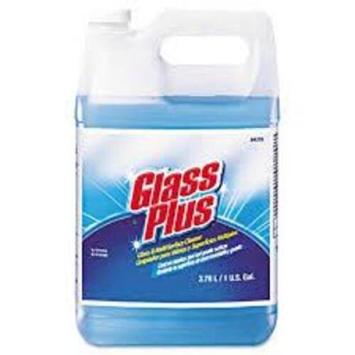 DESCRIPTION: (2) AMMONIA FREE GLASS CLEANER BRAND/MODEL: GLASS PLUS 94379 SIZE: 1 GAL RETAIL$: 63.53 QTY: 2